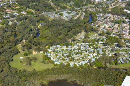 Aerial Image of BIG4 GOLD COAST HOLIDAY PARK HELENSVALE