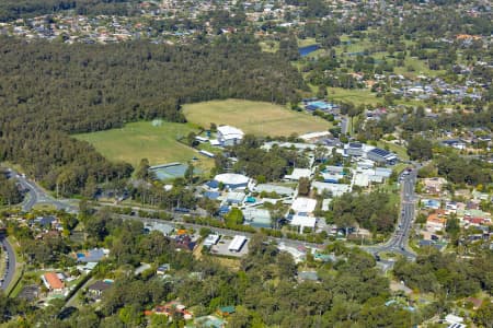 Aerial Image of HELENSVALE STATE HIGH SCHOOL