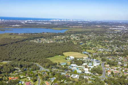 Aerial Image of HELENSVALE STATE HIGH SCHOOL