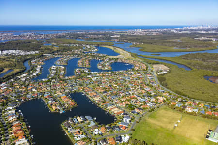 Aerial Image of CALMWATER SHORES