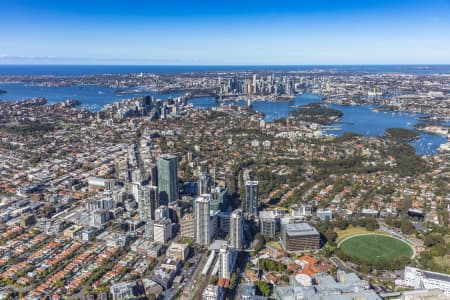 Aerial Image of ST LEONARDS