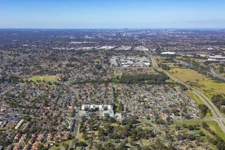 Aerial Image of BLACKTOWN, HUNTINGWOOD AND PROSPECT