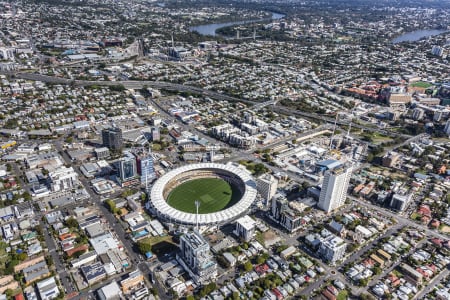 Aerial Image of WOOLLOONGABBA