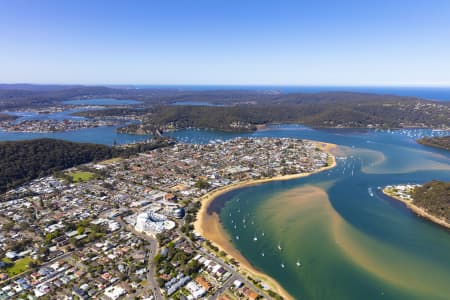 Aerial Image of ETTALONG BEACH