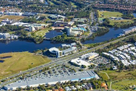 Aerial Image of BURLEIGH WATERS