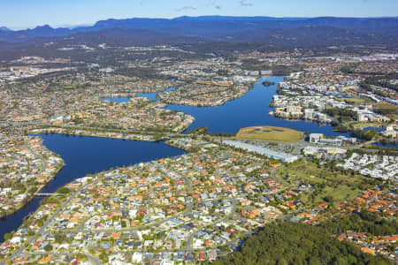 Aerial Image of BURLEIGH WATERS