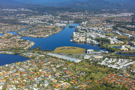 Aerial Image of BURLEIGH WATERS