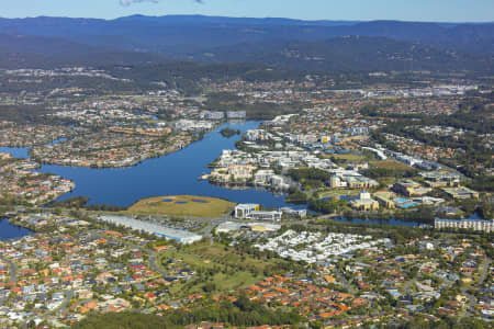 Aerial Image of BURLEIGH WATERS