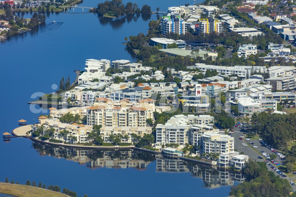 Aerial Image of Varsity Lakes
