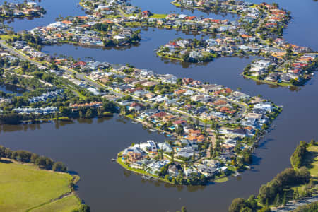 Aerial Image of CLEAR ISLAND WATERS