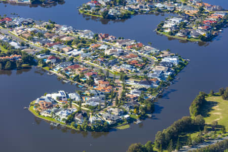 Aerial Image of CLEAR ISLAND WATERS