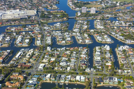 Aerial Image of BROADBEACH WATERS