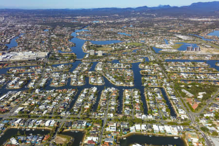 Aerial Image of BROADBEACH WATERS