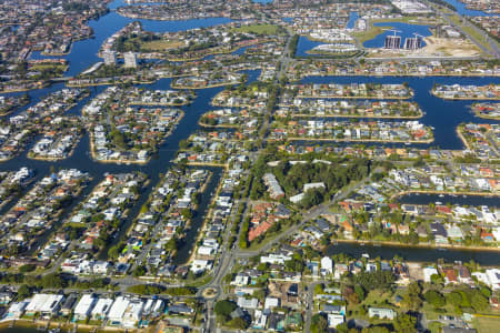 Aerial Image of BROADBEACH WATERS