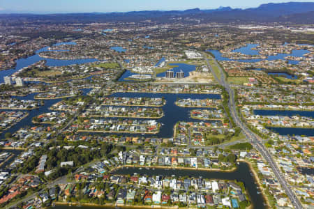 Aerial Image of BROADBEACH WATERS