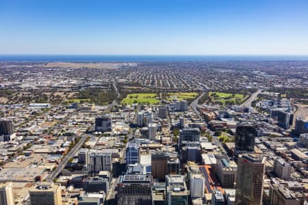 Aerial Image of ADELAIDE CBD