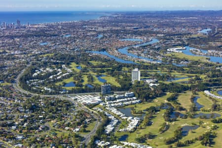 Aerial Image of BENOWA VILLAGE