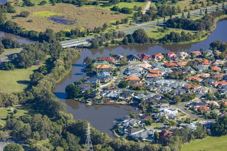 Aerial Image of CLEAR ISLAND WATERS