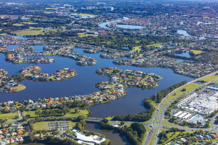 Aerial Image of CLEAR ISLAND WATERS