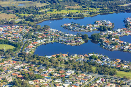 Aerial Image of CLEAR ISLAND WATERS