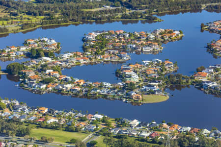 Aerial Image of CLEAR ISLAND WATERS