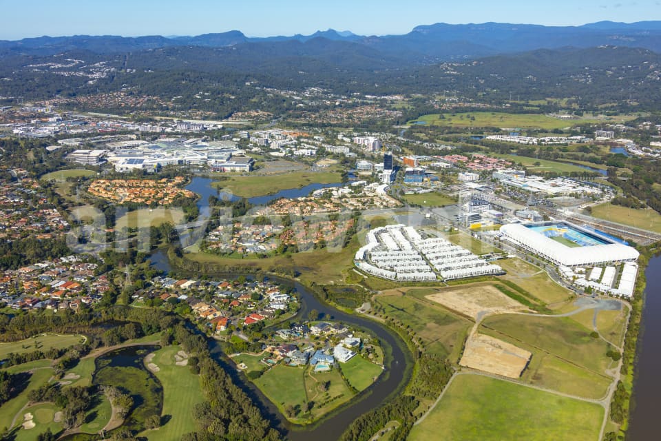 Aerial Image of Vue Terrace Homes Robina