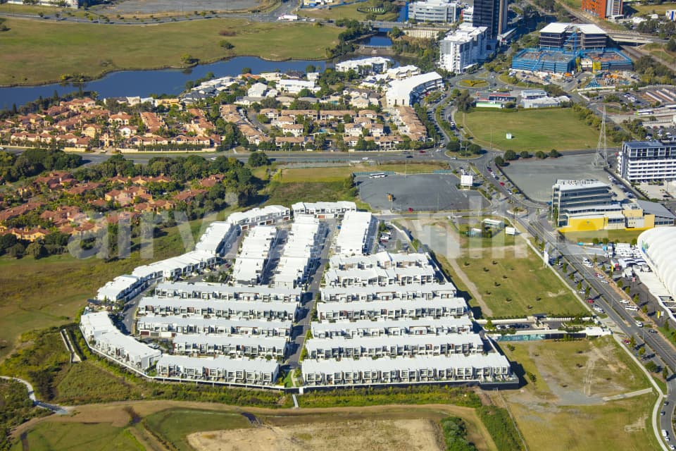 Aerial Image of Vue Terrace Homes Robina