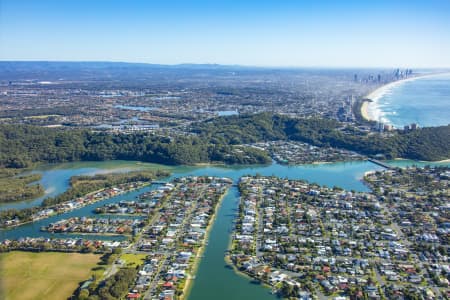 Aerial Image of PALM BEACH QUEENSLAND