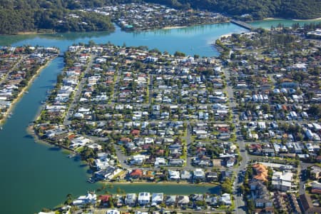 Aerial Image of PALM BEACH QUEENSLAND