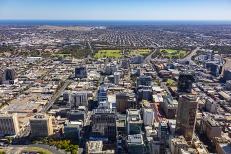 Aerial Image of ADELAIDE CBD