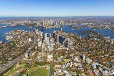 Aerial Image of NORTH SYDNEY CBD