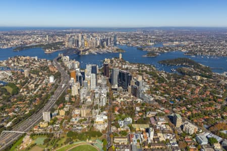 Aerial Image of NORTH SYDNEY CBD