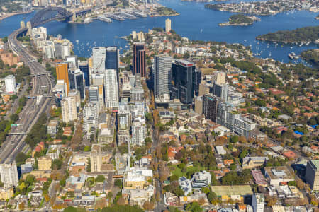 Aerial Image of NORTH SYDNEY CBD