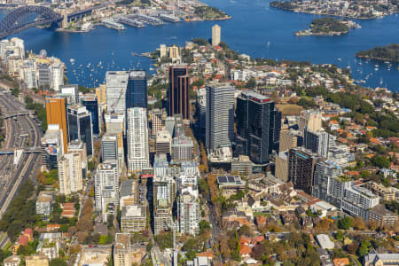 Aerial Image of NORTH SYDNEY CBD