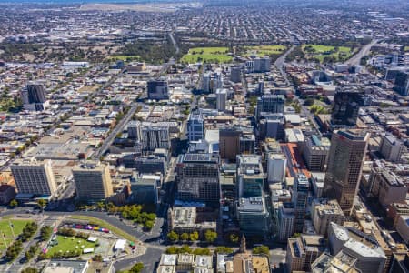 Aerial Image of ADELAIDE CBD