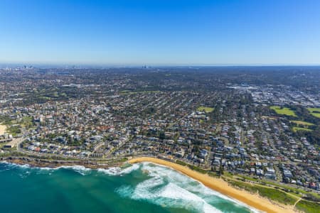 Aerial Image of SOUTH CURL CURL