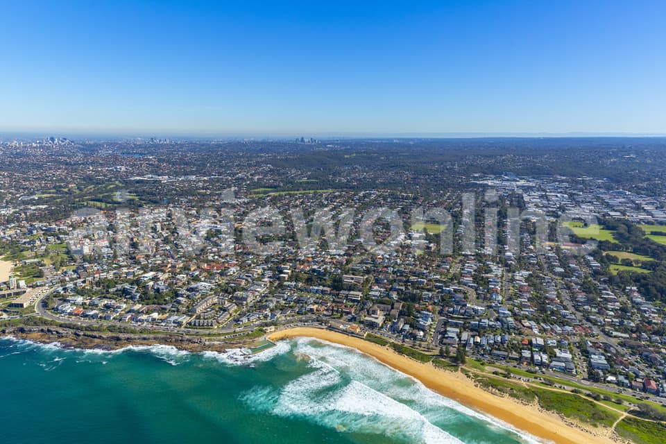 Aerial Image of South Curl Curl