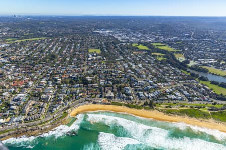 Aerial Image of SOUTH CURL CURL