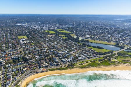 Aerial Image of SOUTH CURL CURL