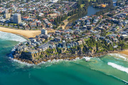 Aerial Image of QUEENSCLIFF
