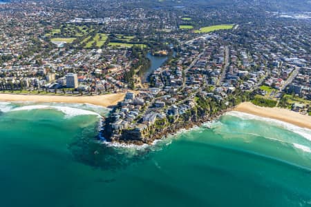 Aerial Image of QUEENSCLIFF