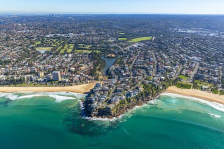 Aerial Image of QUEENSCLIFF