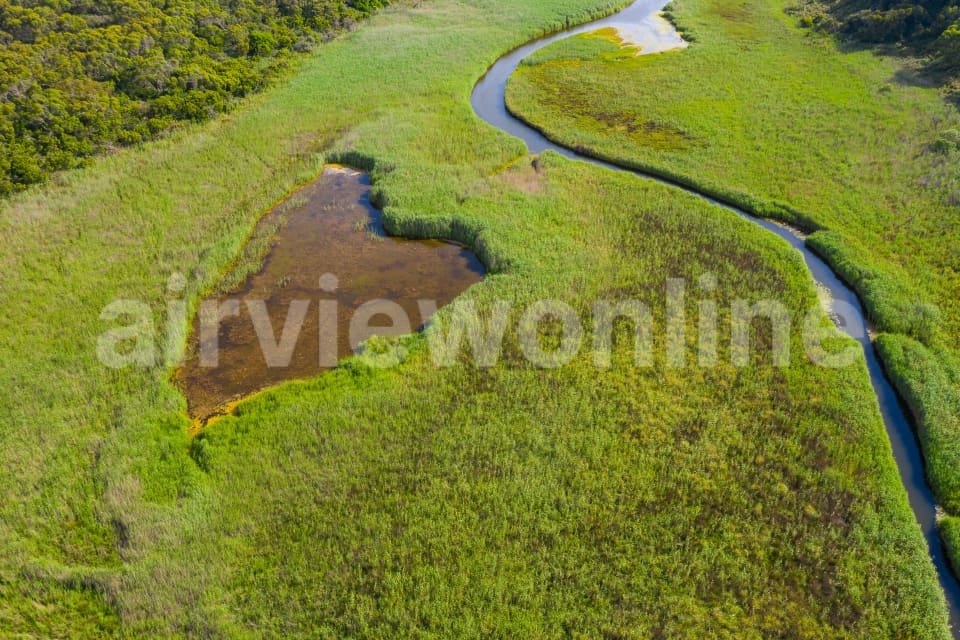 Aerial Image of Port Campbell Creek detail