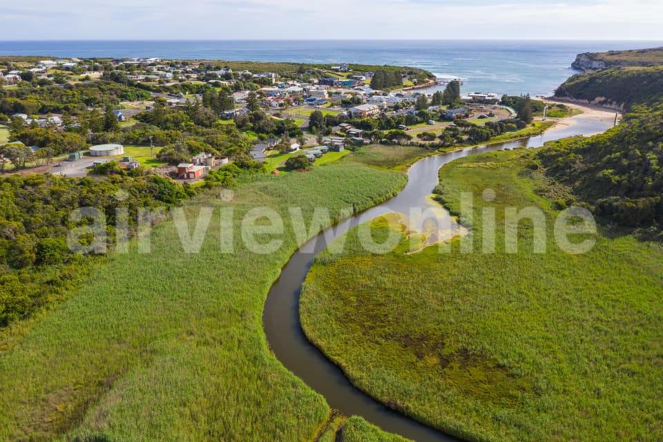 Aerial Image of Port Campbell Creek