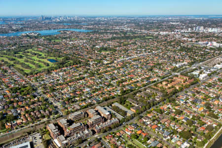 Aerial Image of NORTH STRATHFIELD
