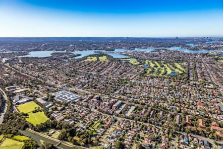 Aerial Image of NORTH STRATHFIELD