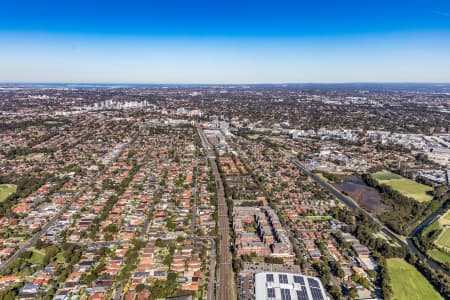 Aerial Image of NORTH STRATHFIELD