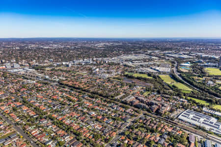 Aerial Image of NORTH STRATHFIELD
