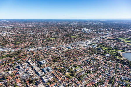 Aerial Image of FIVE DOCK