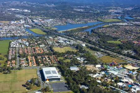 Aerial Image of DREAMWORLD GOLD COAST